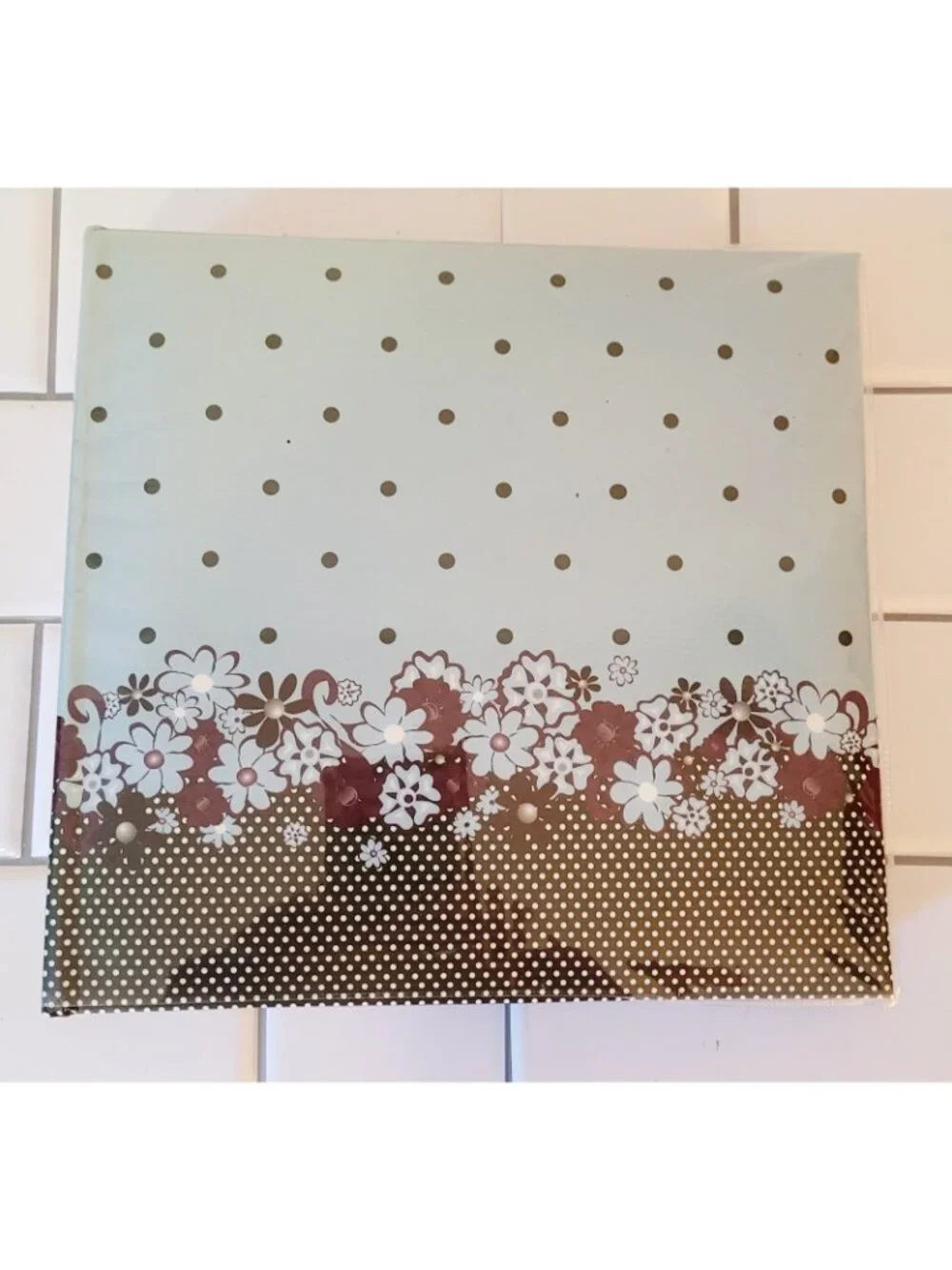 200 Pocket Printed Polka Dot Buds Design Photo Album 4 by 6-Inch Photo Prints